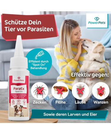 Powerpets Spot-On Tick Protection for Dogs - 100% Natural Effective Against Ticks Fleas & Parasites Includes Free Flea Comb | Seasonal Drops for Dogs - Buy Online on SooperMarket.com