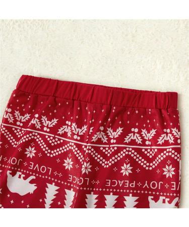 PatPat Family Christmas PJs | Reindeer & Snowflake Matching Sets for Couples & Kids | Red Sleepwear Set - Kids 4-5 Years - Buy Online on SooperMarket.com