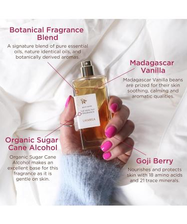 Lavanila Pure Vanilla Perfume for Women 1.7 fl oz - Pure Madagascar Vanilla & Creamy Tonka Bean The Healthy Fragrance Clean and Natural - Buy Online on SooperMarket.com