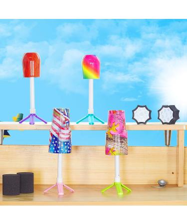 Blue Cup Drying Stander Holder for DIY Glitter Epoxy Tumblers - Cup Turner Rack Spinner Machine Kit - Buy Online on SooperMarket.com