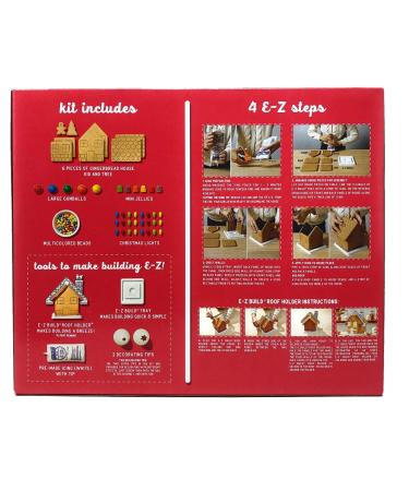 Large E-Z Build Gingerbread House Kit - 2.2 lbs | Create-a-Treat - Buy Online on SooperMarket.com