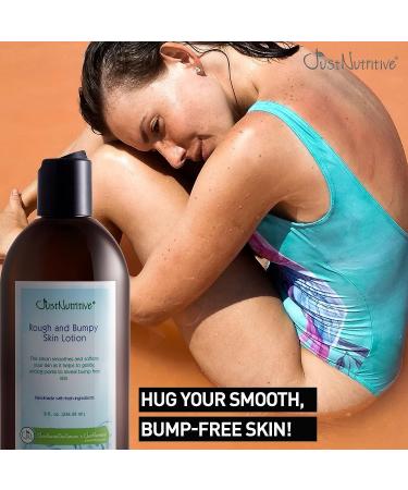 Just Nutritive Rough and Bumpy Skin Lotion - Smoothing Body Lotion for Dry, Rough Patches, Keratosis Pilaris - 8 Oz - Buy Online on SooperMarket.com