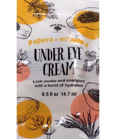 Bolero Beverly Hills Under Eye Cream Papaya + Vitamin E 0 5fl oz (14 7ml)