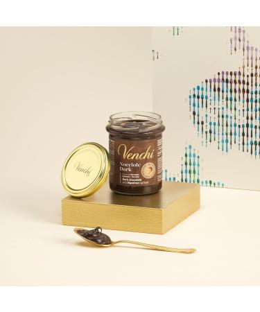 Venchi Dark Chocolate & Piedmont Hazelnut Spread 7.05 oz | Gluten Free & Vegan | International Shipping - Buy Online on SooperMarket.com