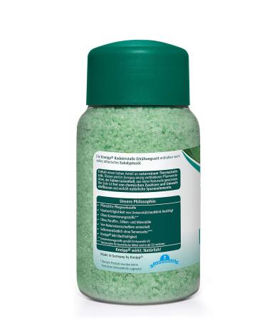 Kneipp Cold Eucalyptus Bath Cosmetics - 500g Pack | Soothing Relaxation for International Shipping - Buy Online on SooperMarket.com