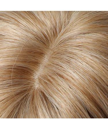 Long Layered Blonde Wig with Bangs - Synthetic Hair - Mixed Blonde - Buy Online on SooperMarket.com