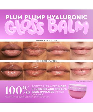 Glow Recipe Plum Plump Lip Balm - Hydrating Overnight Lip Mask & Treatment | Moisturizing High-Shine Gloss (15ml) - Shop Internationally - Buy Online on SooperMarket.com