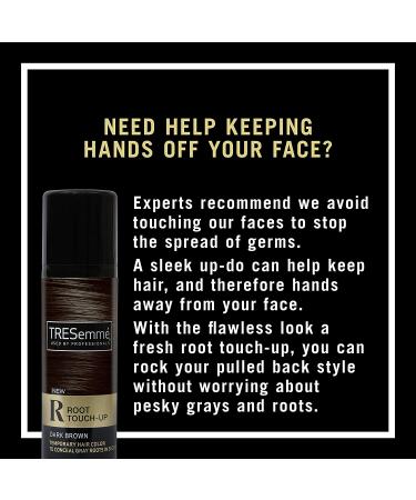 TRESemm Root Touch-Up Dark Brown Hair Color Spray 2.5 oz - Ammonia-Free & Peroxide-Free - Buy Online on SooperMarket.com