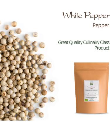 White Peppercorns Whole 100g - Premium White Peppercorn Spice - Buy Online on SooperMarket.com