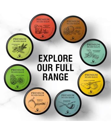 Beard Club Cedar Wood and Lime Beard Balm for Men - Moisturizer, Butter, Softener, Conditioner & Wax - Buy Online on SooperMarket.com