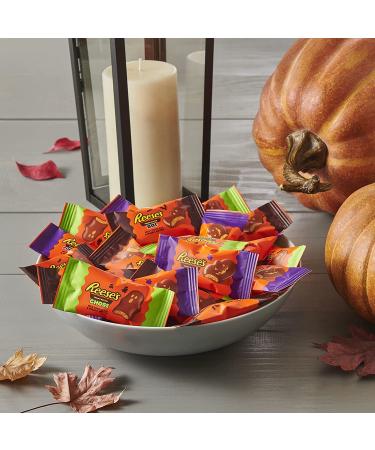 REESE'S Halloween Milk Chocolate Peanut Butter Snack Shapes Candy 9.6 oz Variety Bag - Buy Online on SooperMarket.com
