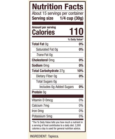 Bob's Red Mill Tapioca Flour - 20 oz | Gluten-Free & Versatile Baking Ingredient - Buy Online on SooperMarket.com