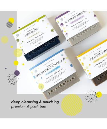 Men's Shower Gel Collection - Natural Black Detox Soap | Palm Oil-Free Solid Gel for Nourishing Care & Cleansing - Buy Online on SooperMarket.com