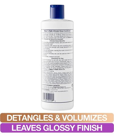 Mane 'n Tail Ultimate Gloss Conditioner 16oz | Deep Conditioning with Natural Oils | Restores Elasticity, Strength, and Scalp Health - Buy Online on SooperMarket.com