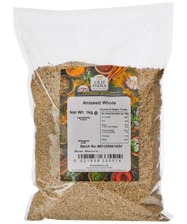 Old India Aniseed Whole 1 Kg 1 kg (Pack of 1)