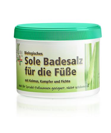 Cristinenmoor Biological Sole swimming salt for the feet 500 g 100% natural foot care against dryness sweating feet foot odor I natural cosmetically certified by icada