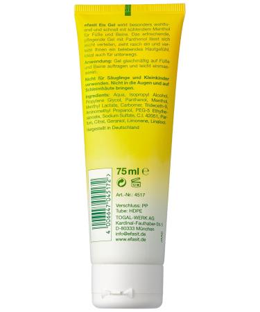 efasit BALANCE Ice Gel Pack of 3 (3 x 75 ml) - Soothing Relief for Muscle Pain & Injuries - International Shipping Available - Buy Online on SooperMarket.com