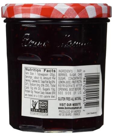 Bonne Maman Preserve Raspberry 13-Ounce - Buy Online on SooperMarket.com