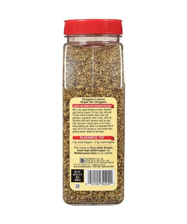 Mccormick Oregano Leaves 5 oz - Premium Quality Seasoning - Buy Online on SooperMarket.com
