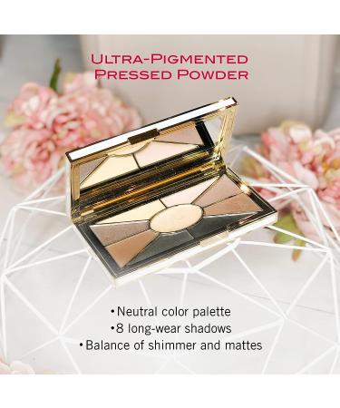 Mirabella Undressed Eyeshadow Palette - Eye Love You Collection | Neutral Ultra-Pigmented Matte & Shimmer Shades | Long-Lasting, Blendable & Natural Formula | Paraben & Talc-Free - Buy Online on SooperMarket.com
