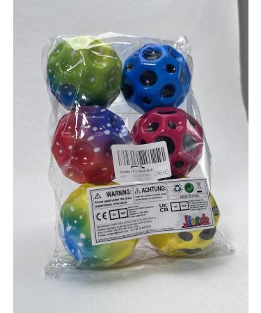 Jiosdo Astro Jump Ball - 6 High Springing Galaxy Balls for Outdoor Fun | Perfect Gifts for Kids & Birthday Celebrations - Buy Online on SooperMarket.com