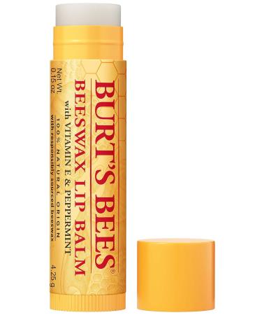 Burt's Bees 100% Natural Lip Balm 2-Pack & Lemon Butter Nail Skin Cream Bundle - Moisturizing & Affordable - Buy Online on SooperMarket.com