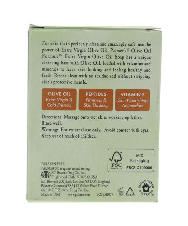 Palmer's Olive Butter with Vitamin E Soap - 4.4 oz | Moisturizing Bar Soap for Nourished Skin | Buy Internationally - Buy Online on SooperMarket.com