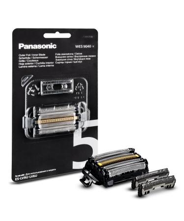 Panasonic WES9040Y1361 Replacement blades and shear film for electric shavers ES-LV9U & ES-LV6U combination pack 5-blade system advanced Japanese stainless steel waterproof