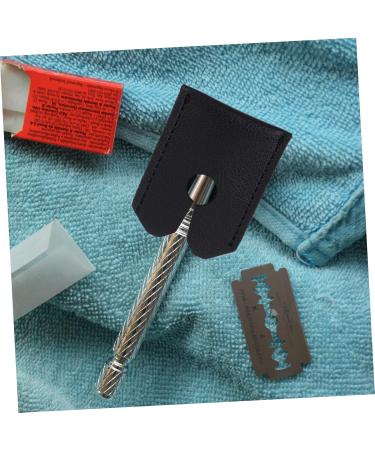 Plafope Leather Razor Bag - Durable Protective Case for Fall Razor & Storage Box - Buy Online on SooperMarket.com