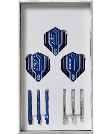 Unicorn Sigma HS Steel Tip Dart Set - Standard Blue - Buy Online on SooperMarket.com