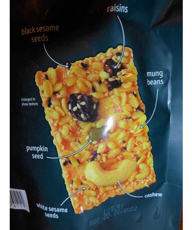 Trader Joe's Trail Mix Crackers with Mung Beans, Seeds, Cashews, Raisins & Cheese - 2 Pack 4.5oz Each - Buy Online on SooperMarket.com