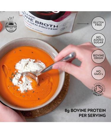 Organic Bone Broth Collagen Protein - Original (450g) | Premium Quality Supplements - Buy Online on SooperMarket.com
