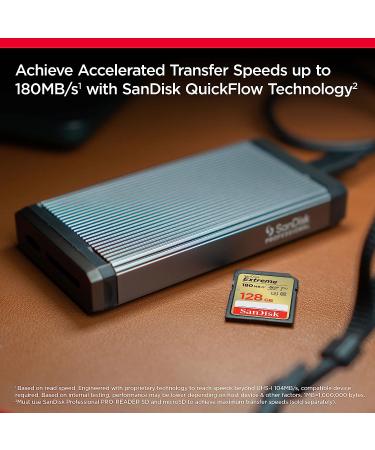 SanDisk 128GB Extreme SDXC Memory Card - C10 U3 V30, 4K UHD SD Card | SDSDXVA-128G-GNCIN - Buy Online on SooperMarket.com