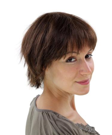 WIG ME UP YZF-N4272-M230 Short Natural Brown Wig for Men & Women | Brunette Tones | International Shipping - Buy Online on SooperMarket.com