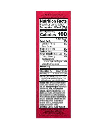 Kellogg's Special K Strawberry Pastry Crisps - 100 Calorie Breakfast Bars - 5.28oz Box (12 Crisps) - Buy Online on SooperMarket.com