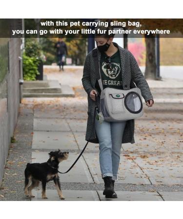 Ownpets Pet Sling Carrier - Comfortable & Adjustable for Cats and Dogs - Ideal for Airline Travel and Outdoor Adventures - Buy Online on SooperMarket.com