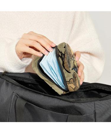 Magpie on The Flower Sanitary Napkin Storage Bag - Portable Period Pouch for Women/Girls - Multi-colored - Buy Online on SooperMarket.com