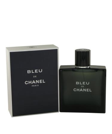 Chanel Bleu De Chanel 3.4 oz EAU DE TOILETTE SPRAY (for Men) Fresh Mint 3.4 Ounce (Pack of 1)