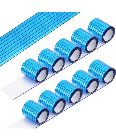 4800 Pcs Self Adhesive Mosaic Tiles Glass Mirror Small Square Mosaics Tiles Stickers Disco Ball Mirror Tiles for Disco Ball DIY Craft Decoration Living Room Party Accessory  5 x 5 mm (Blue)
