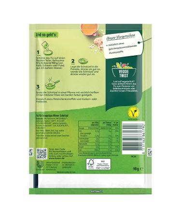 Buy Knorr Fix Crispy Wiener Schnitzel Seasoning Mix - 90g | Natural Ingredients for Delicious German Dishes - International Shipping - Buy Online on SooperMarket.com