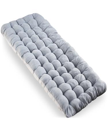 Zone Tech Outdoor Camping Cot Pads Mattress - Classic Gray Premium Quality Comfortable Thicker Cotton Sleeping Cot Lightweight Waterproof Bottom Pad Mattress for Adult, Kid 1-pack