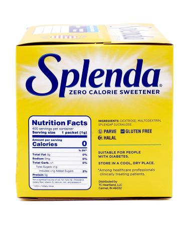 SPLENDA No Calorie Sweetener Single-Serve Packets 400 Count200414 - Buy Online on SooperMarket.com
