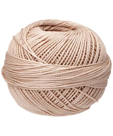 Handy Hands Lizbeth Egyptian Cotton Crochet  Tatting  Knitting Thread Size 3 (50 Grams 120 Yards)   HH03603  Ecru