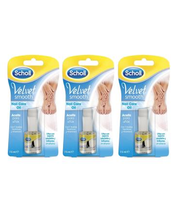 Scholl Set of 3 Velvet Smooth Nail Care Oil Three Pack
