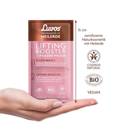 Luvos Lifting Booster Cream & Clean Mask | Instant Effect Facial Cleansing | 9.5ml - Buy Online Internationally - Buy Online on SooperMarket.com