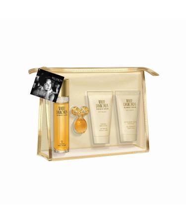 Elizabeth Taylor Elizabeth Taylor White Diamonds Women's Fragrance 4 Piece Gift Set 1.7 Ounce Eau De Toilette Spray 4 count