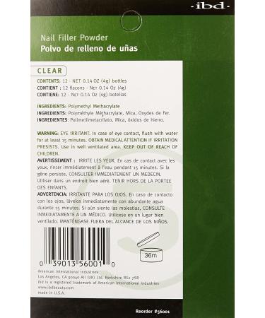 IBD 5 Second Nail Filler Powder - Fast and Easy Nail Repair Solution - Buy Online on SooperMarket.com