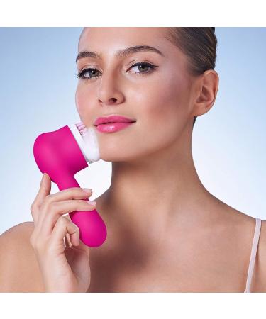 Clarisonic Mia Prima Sonic Facial Cleansing Brush - Hot Pink | Gentle Makeup & Blackhead Removal | Ideal for Sensitive Skin - Buy Online on SooperMarket.com