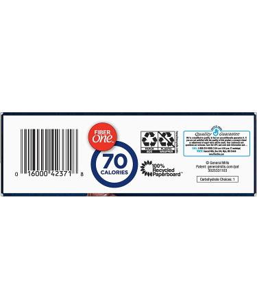 Fiber One 70 Calorie Chocolate Fudge Brownies Snack Bars - 6 ct Pack - Buy Online on SooperMarket.com