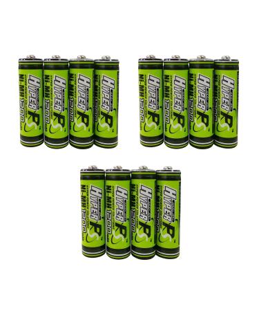 1.2V AA 1200mAh Ni-MH Rechargeable Battery for High-Drain Devices Quick Charge (12)